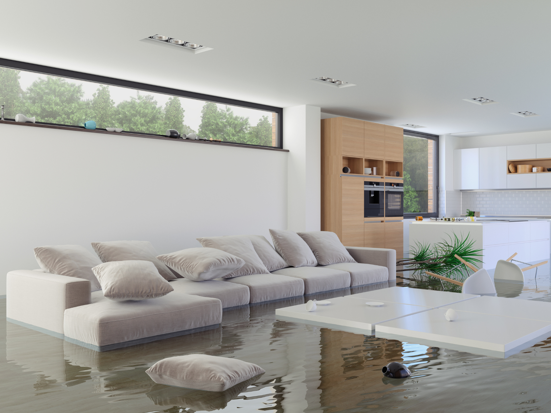 Flood-prone areas: mitigation and preparation